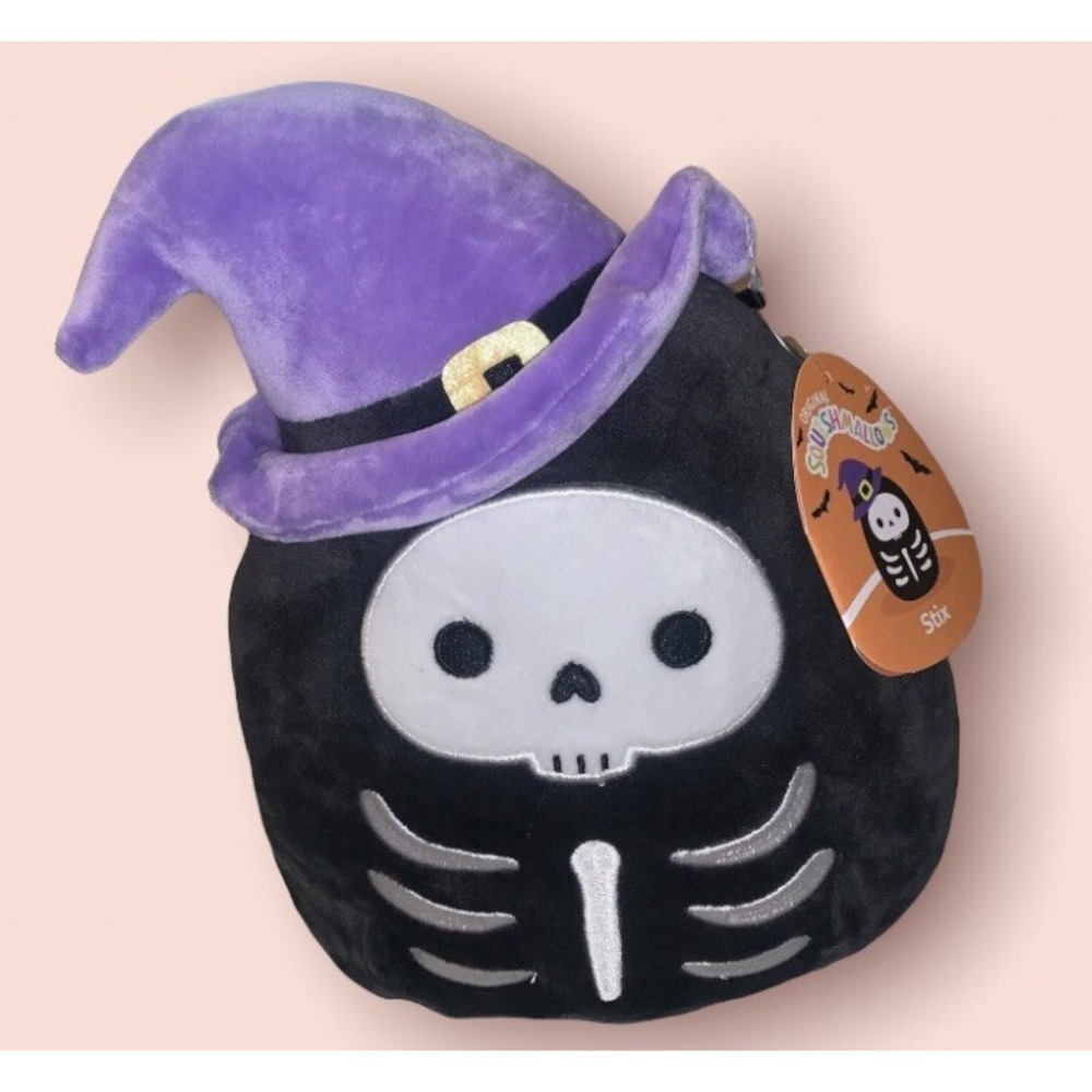 Halloween Squishmellow Stix With Witch Hat. Plush